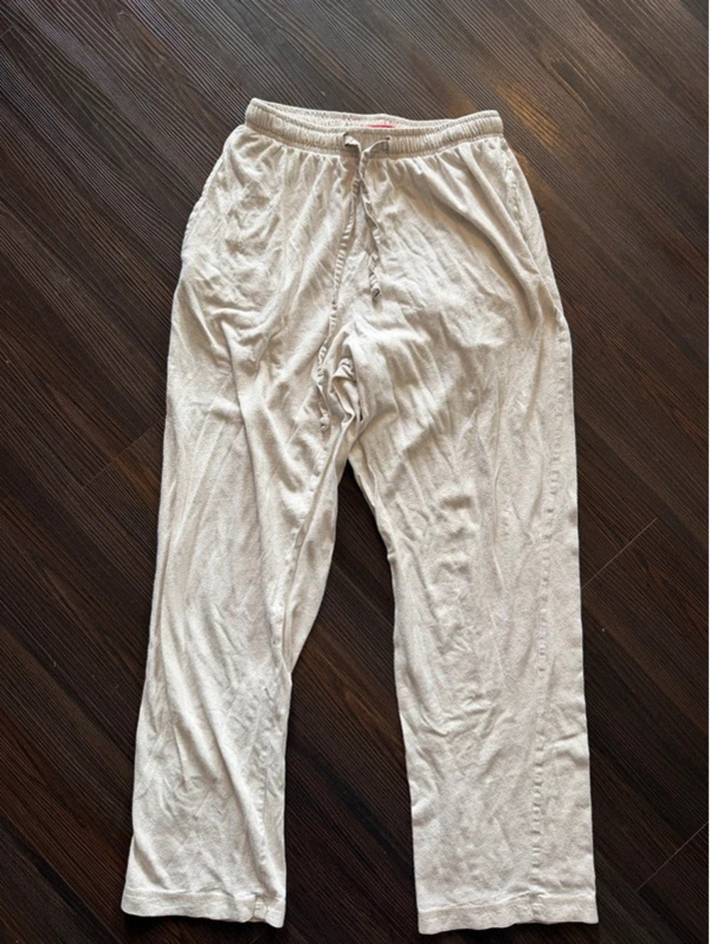 Liz Claiborne linen cotton sweatpants 8 women